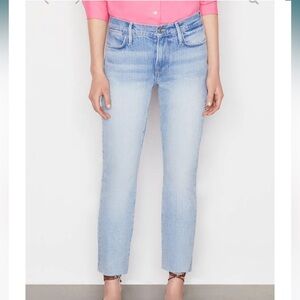 FRAME Le High Straight Jeans In Kerwin Size 26